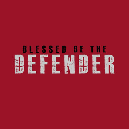 Blessed Be The Defender T-Shirt - Red
