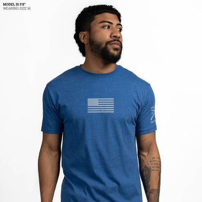 Freedom Flag T-Shirt - Royal