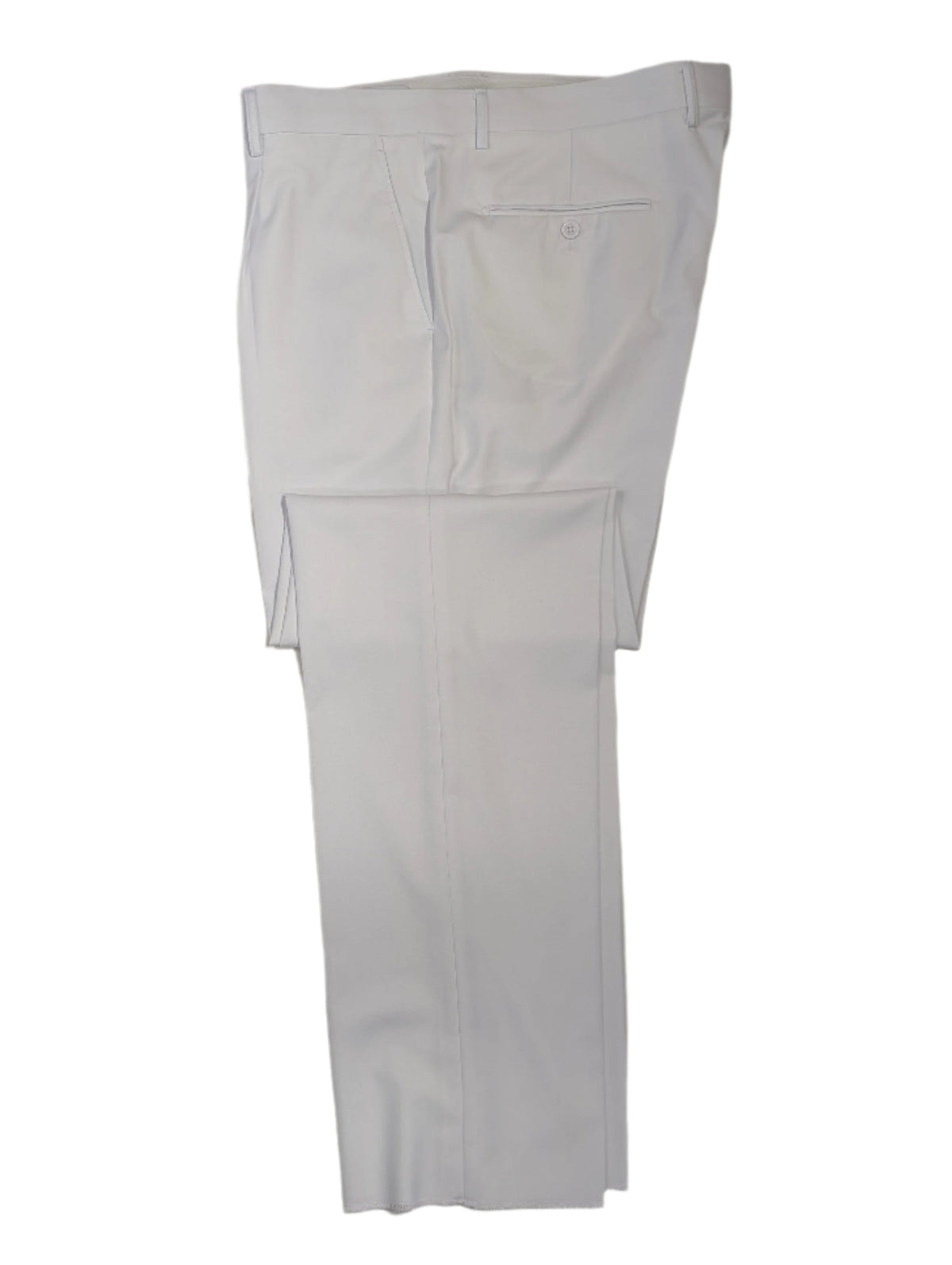 Men's Solid White Double Breasted Suit