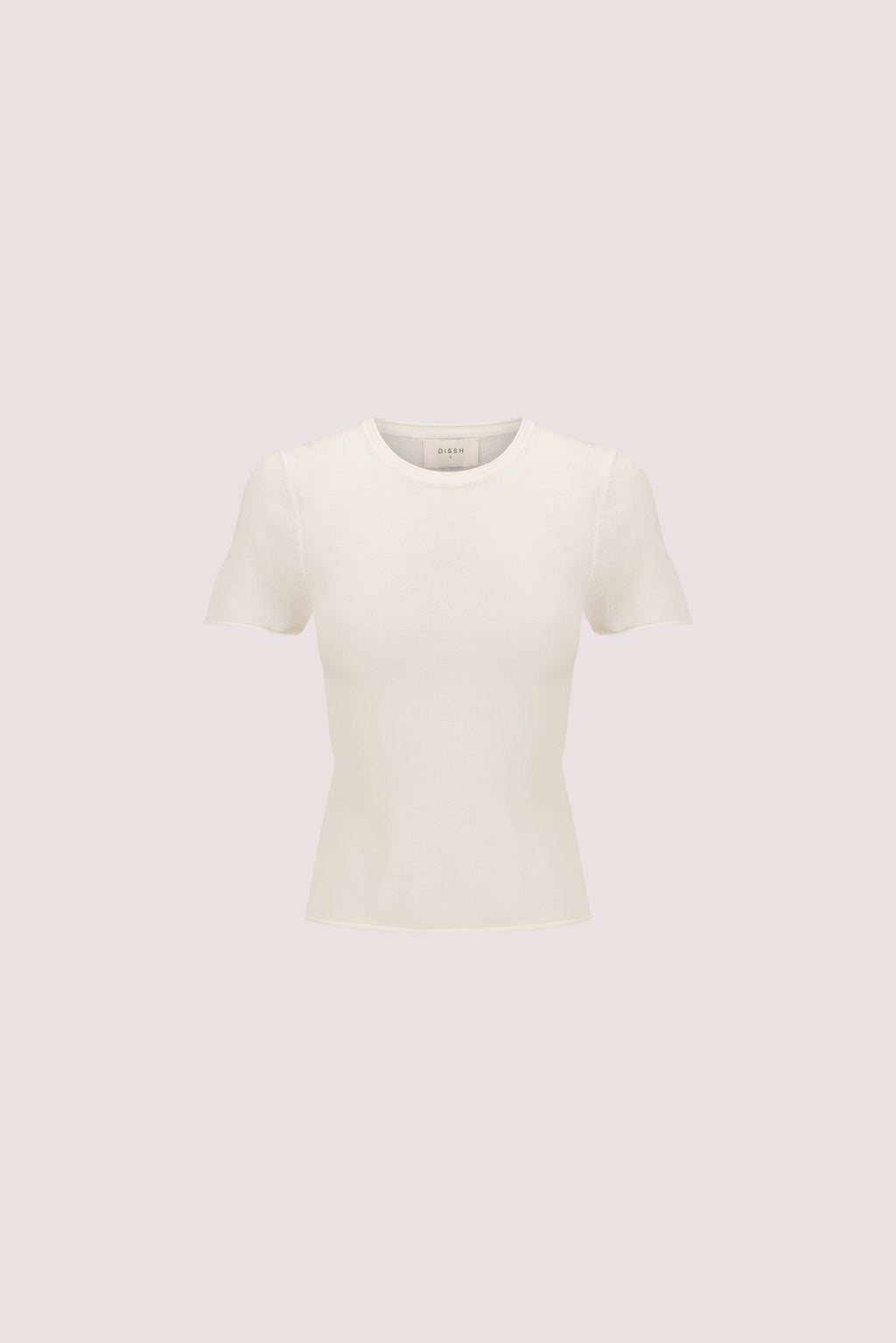 DUKE OFF WHITE MERINO KNIT BABY TEE