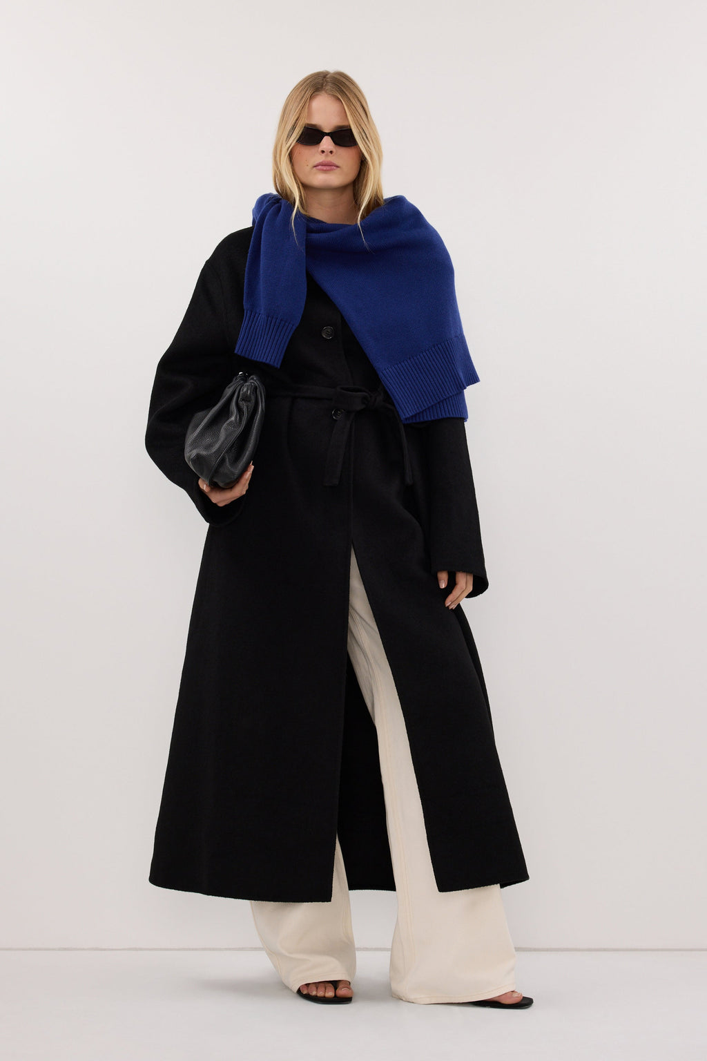 CECILIA COBALT CREW NECK JUMPER