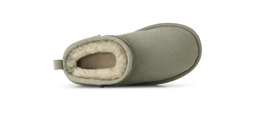 Kids' Low Shaft Sheepskin Boot - Black