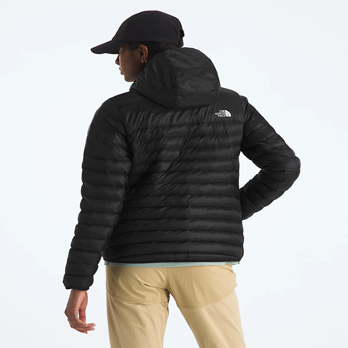 Women's Insulated Hooded Jacket - Blue