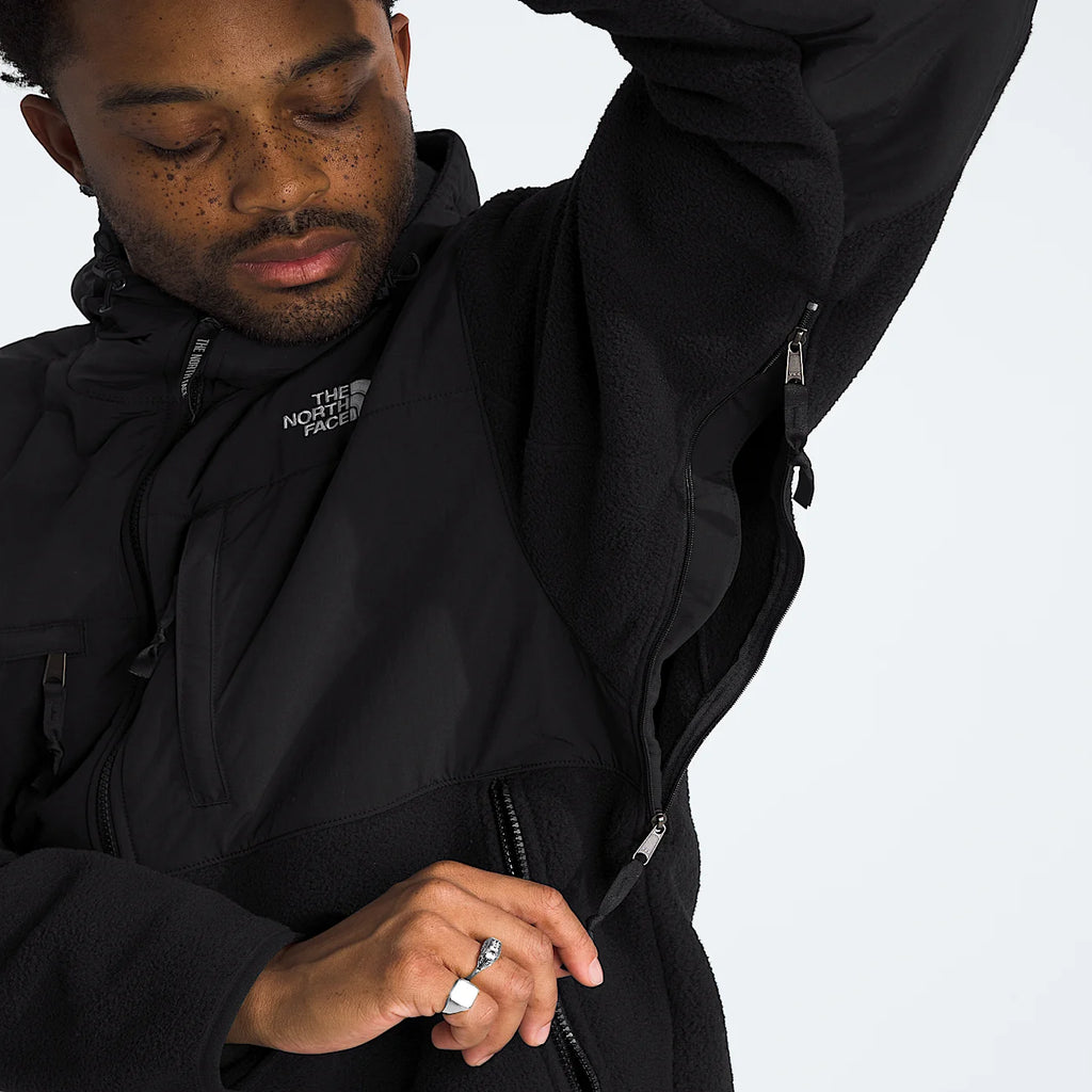 Men's Full-Zip Fleece Hoodie - Black