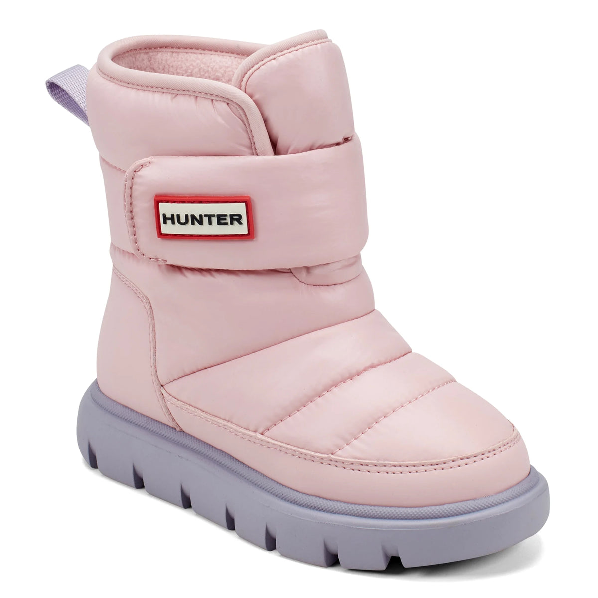 Kids' Quilted Waterproof Booties - Light Pink