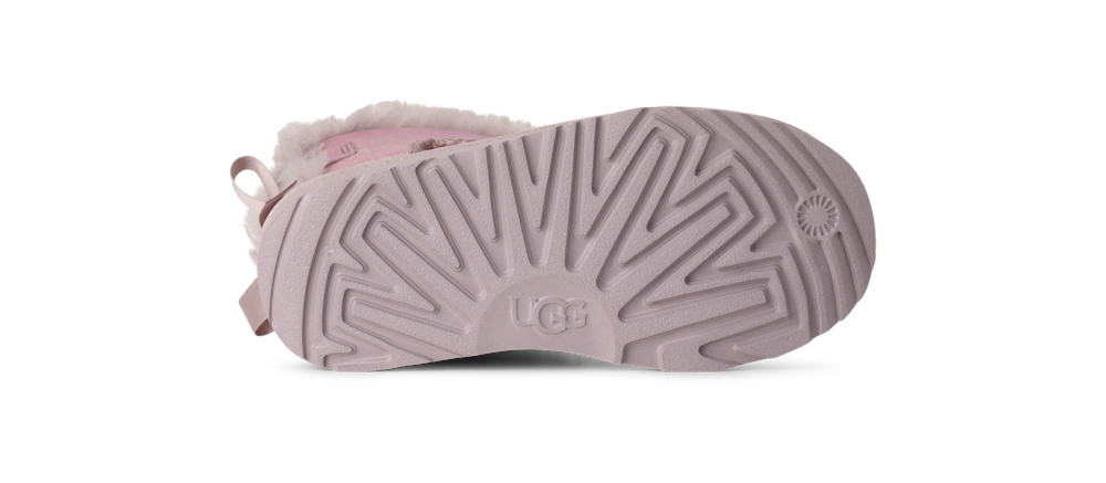Kids' Iridescent Leather Bow Boot