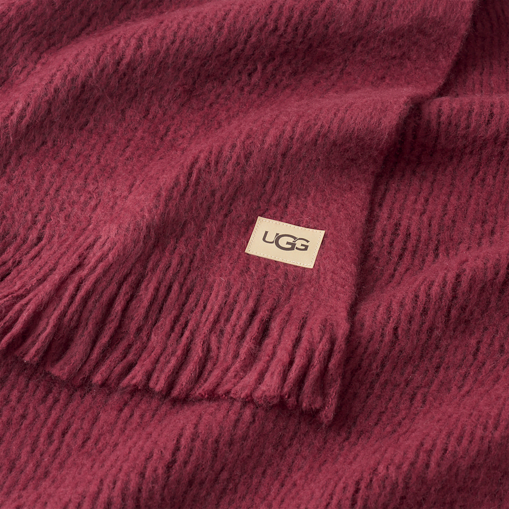 Ribbed Knit Throw Blanket 50 X 70