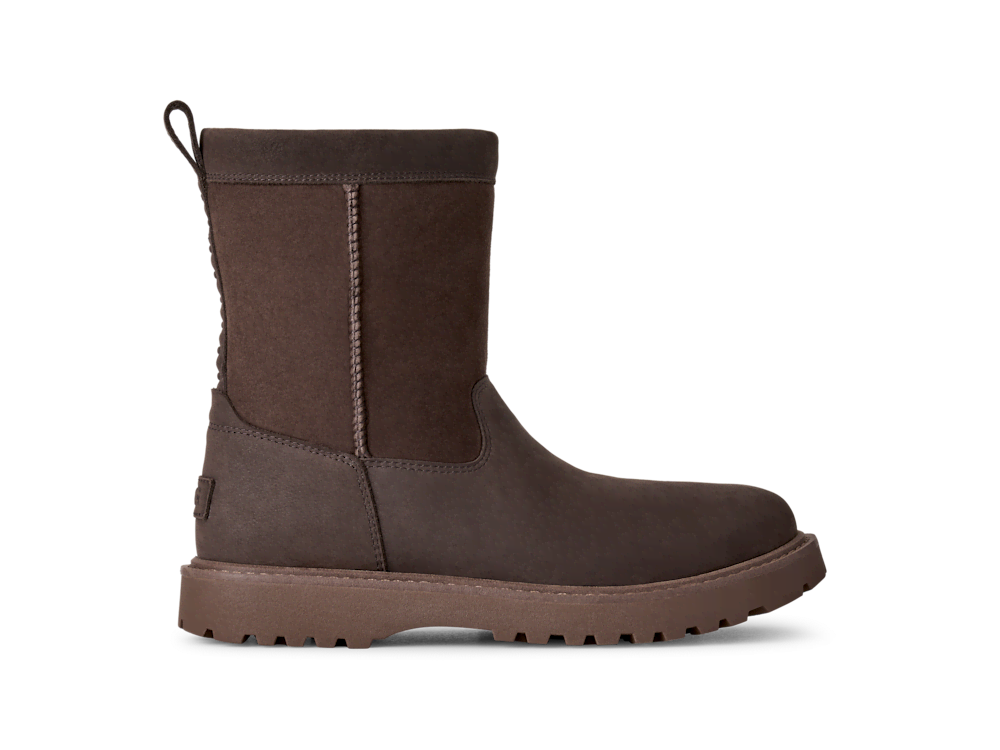 Men's Waterproof Nubuck Pull-On Boot - Cocoa