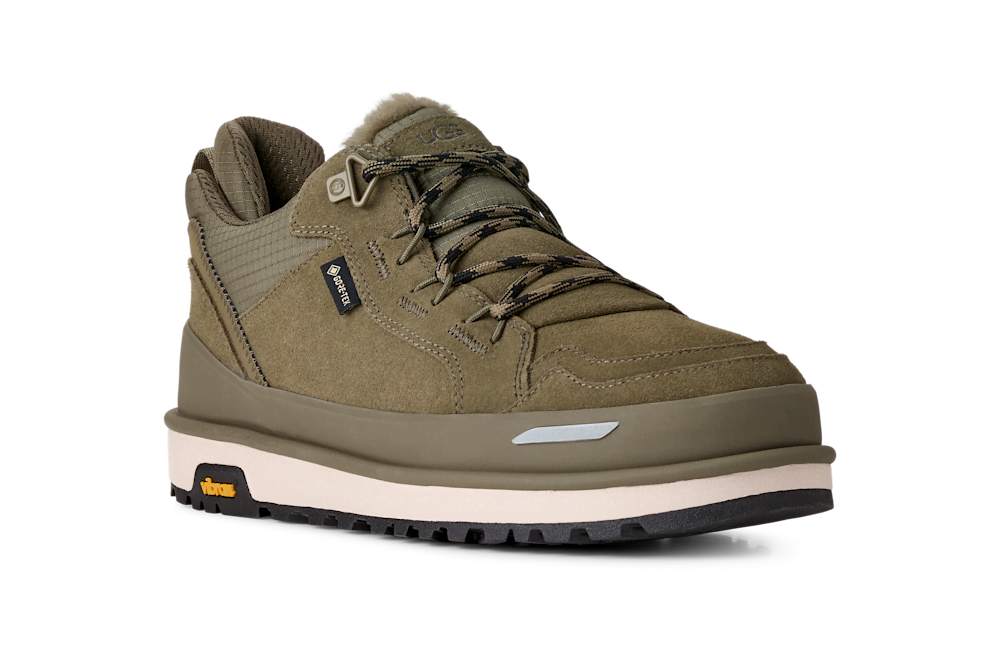Men's Waterproof Suede Hiking Sneakers - Chestnut