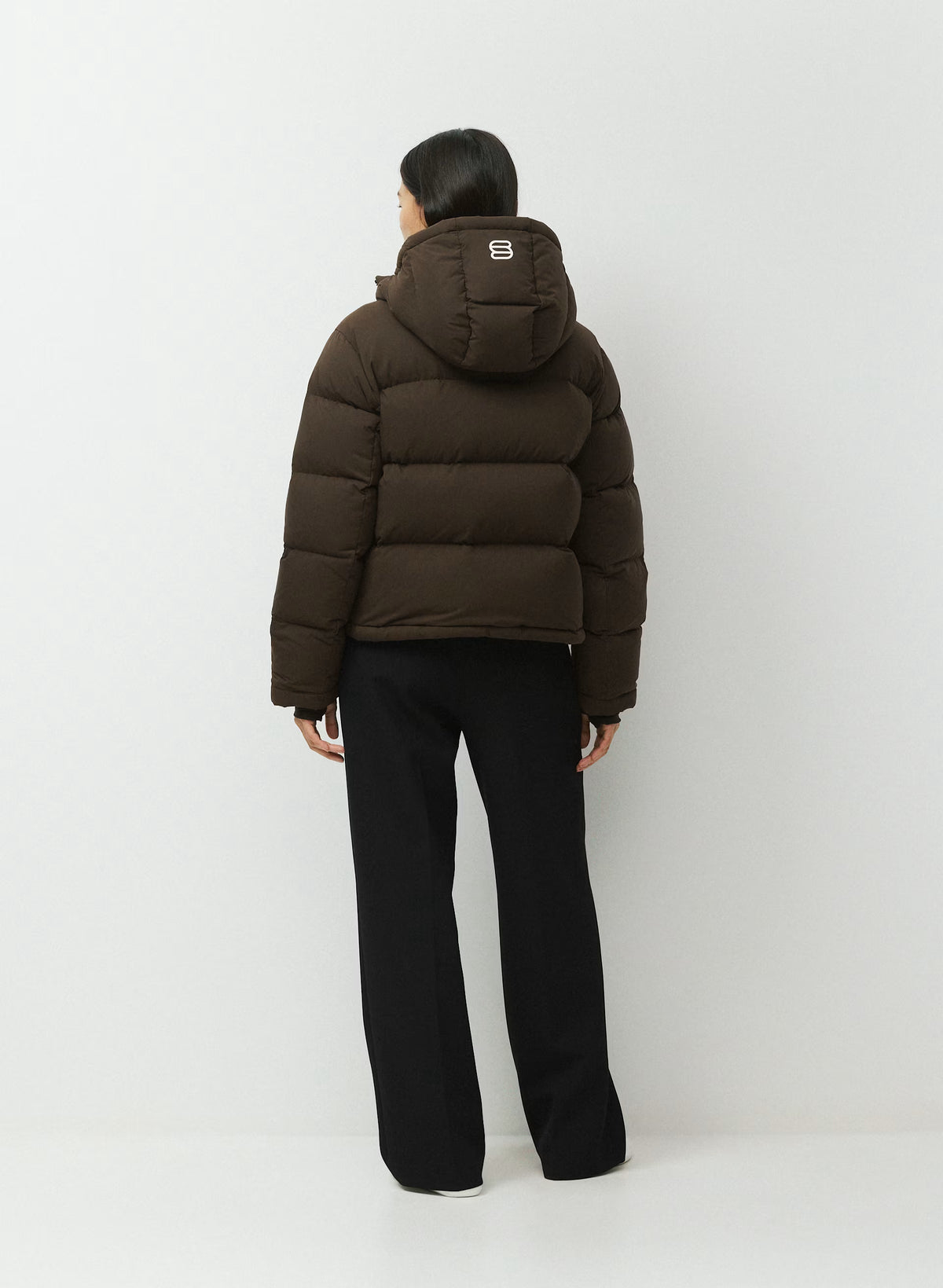 Short Down Puffer Jacket - Blue