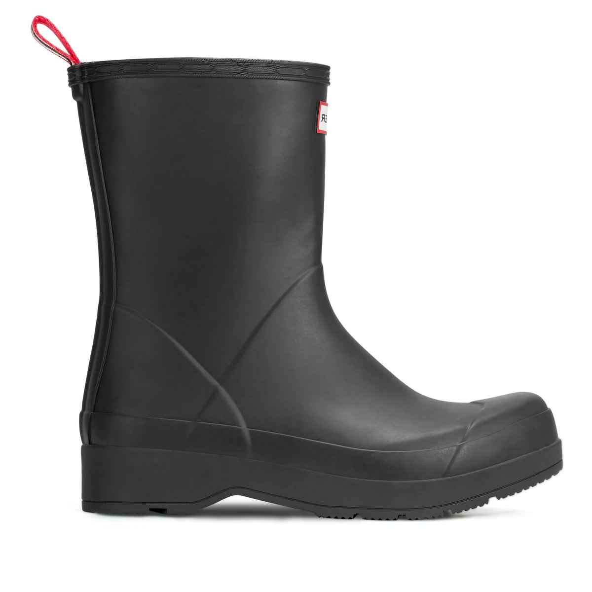 Men's Mid-Calf Rubber Rain Boots - Black