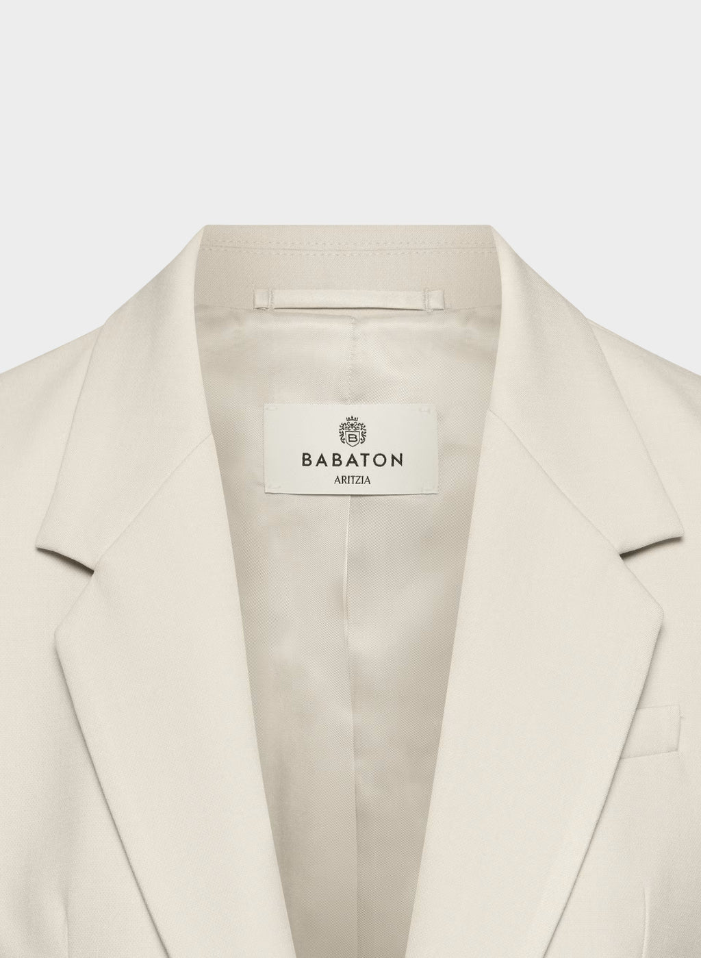 Single-Breasted Stretch Blazer - Check