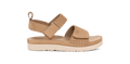 Kids' Adjustable Suede Sandal - Sand