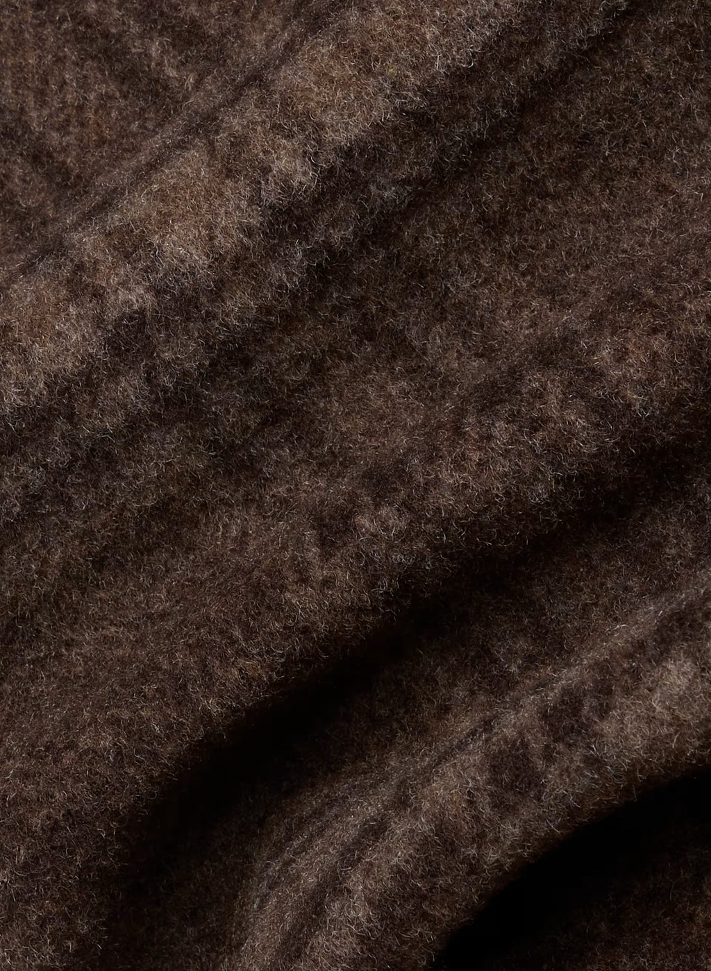Double-Breasted Wool Cashmere Coat - Herringbone