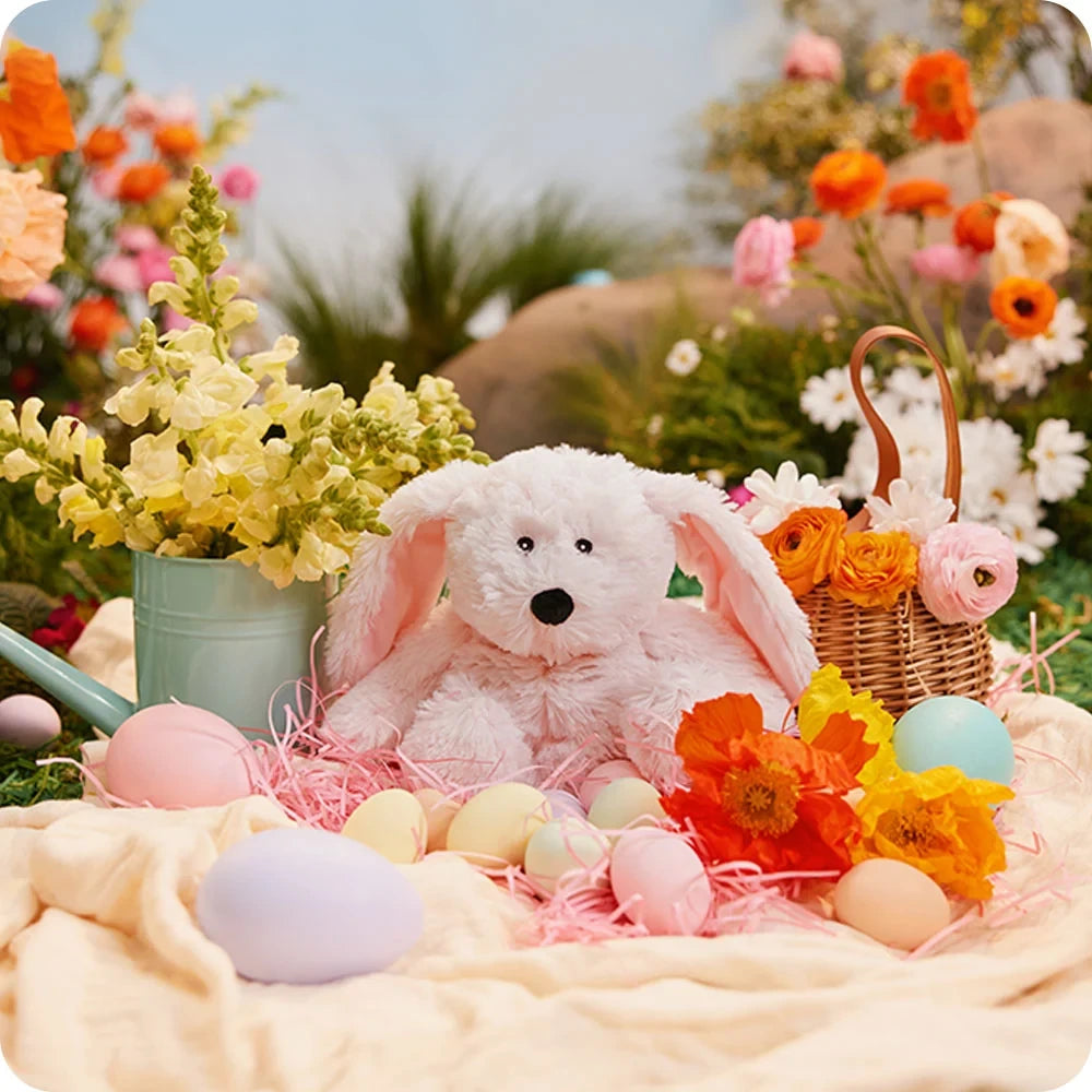 Pink Bunny Microwavable Plush