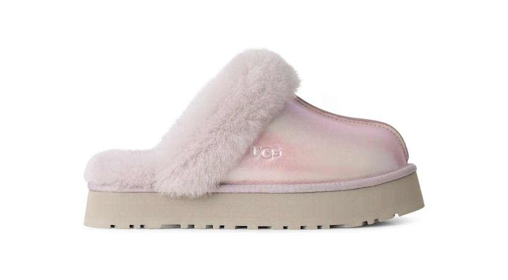 Women's Iridescent Platform Slipper