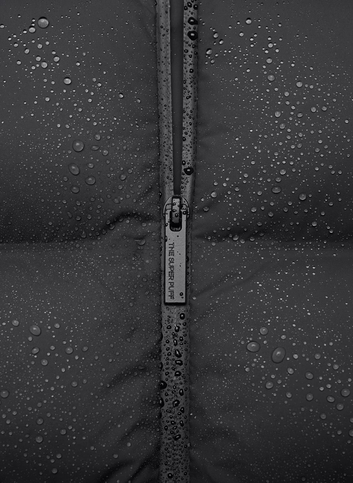 Waterproof Long Down Puffer Coat - Gray