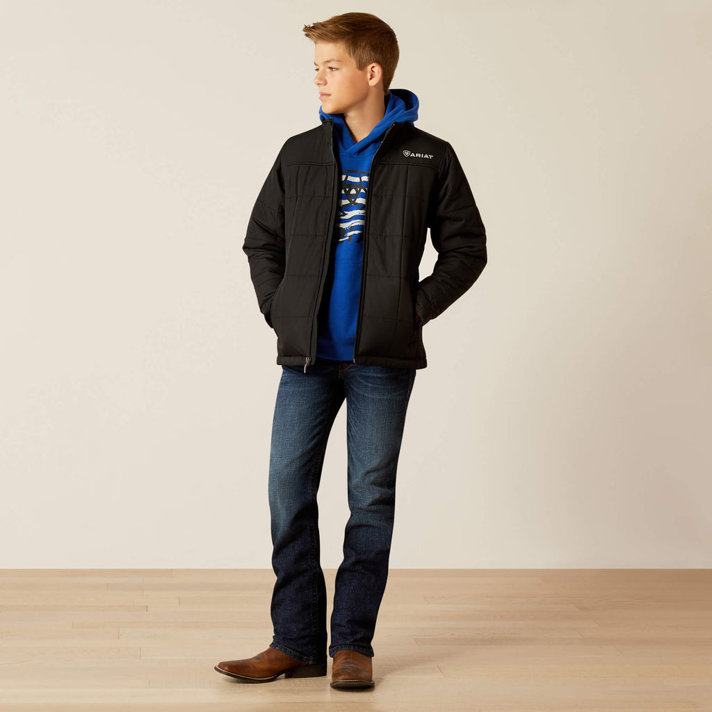 Boys' Insulated Ripstop Jacket - Green
