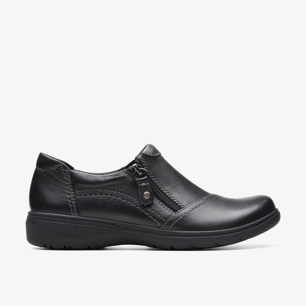 Leather Casual Shoe - Black