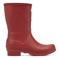 Women's Waterproof Rubber Ankle Boot - Red