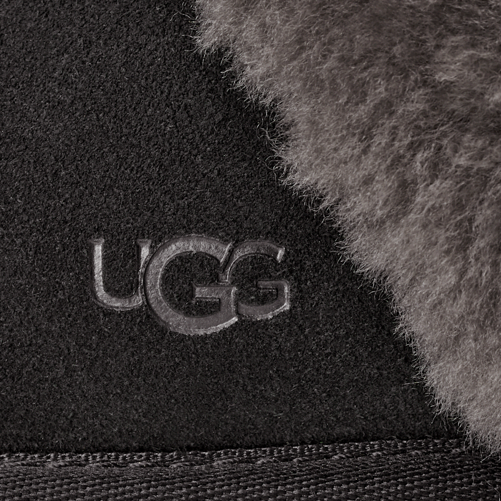 Women's Suede Sheepskin Slide Slipper - Espresso