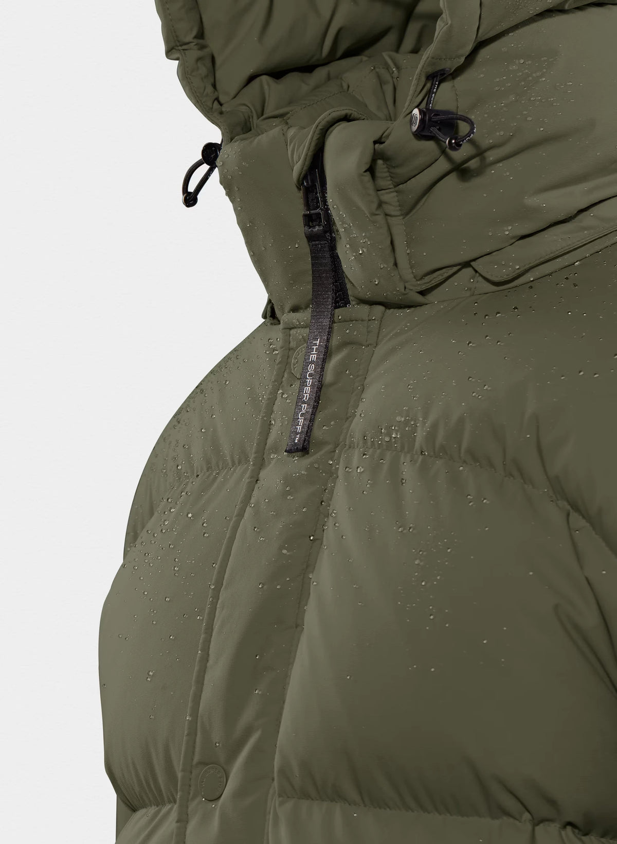 Short Down Puffer Jacket - Blue