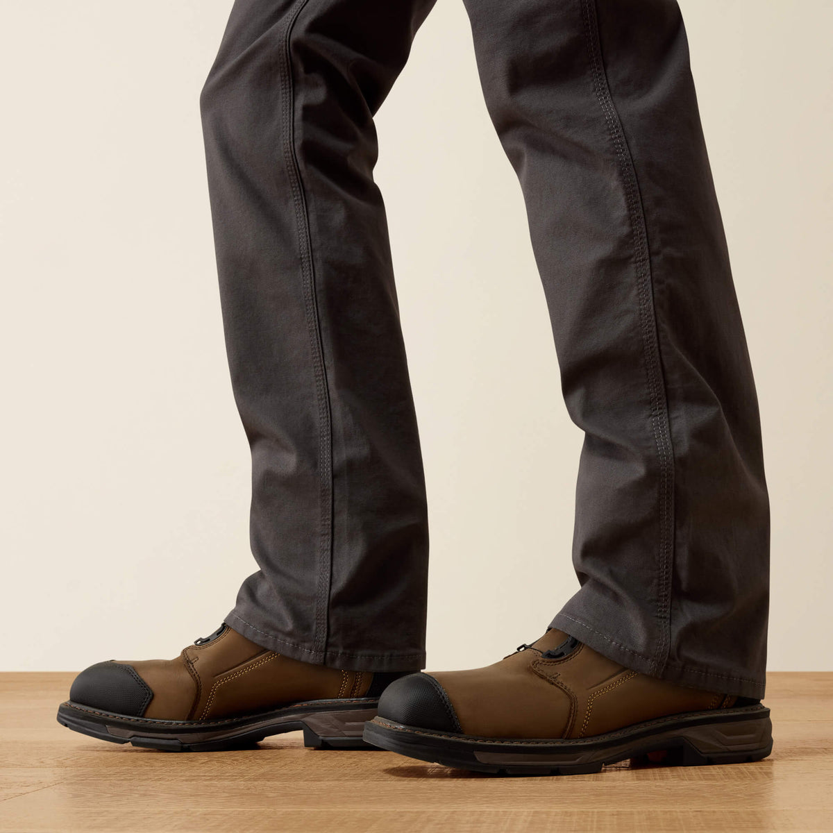 Men's Slim Stretch Canvas Work Pants - Gray