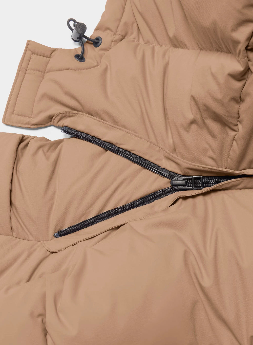 Short Down Puffer Jacket - Blue