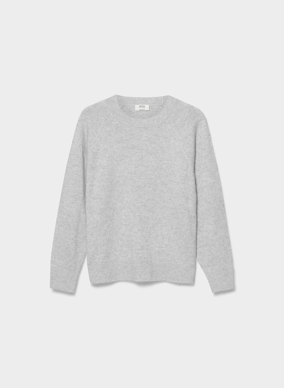 Wool Cashmere Raglan Sweater - Olive