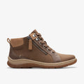 Waterproof Nubuck Trainer Boot - Dark Sand