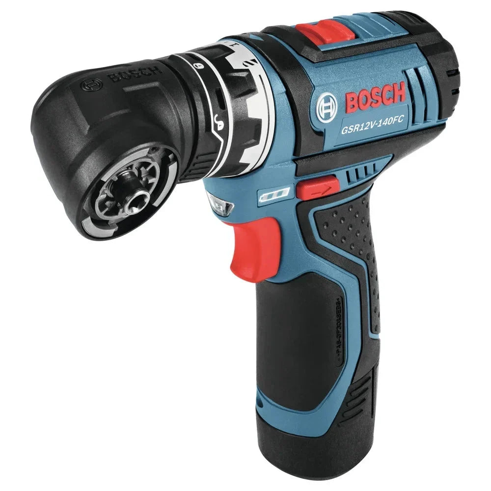 Bosch Refurbished Cordless Drill Driver 12V 2Ah 265In-Lbs 1300RPM 5 Piece - GSR12V-140FCB22