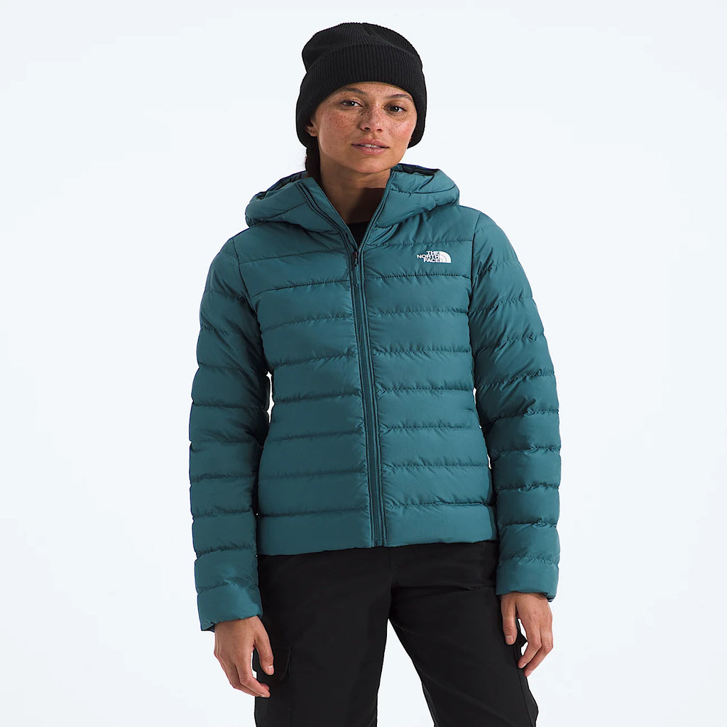 Women's Hooded Insulated Jacket - Blue