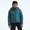 Women's Hooded Insulated Jacket - Blue