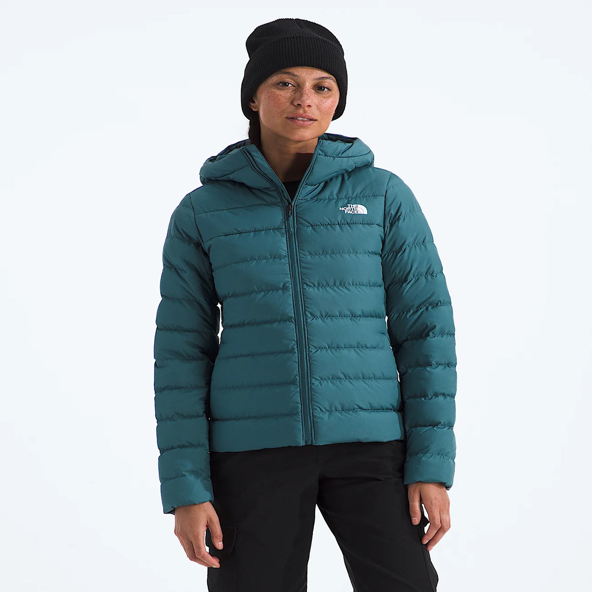 Women's Hooded Insulated Jacket - Blue