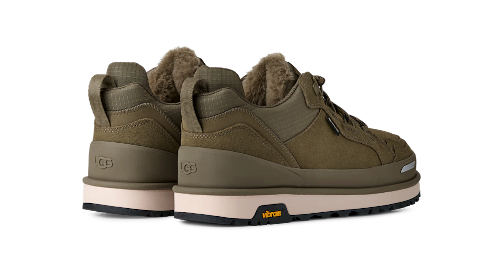 Men's Waterproof Suede Hiking Sneakers - Chestnut
