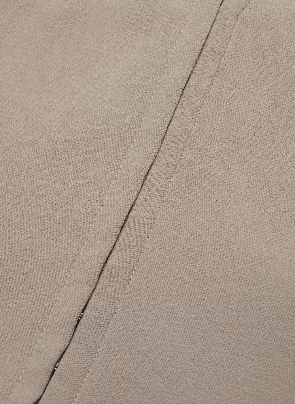 Lined Tailored Suit Vest - Olive