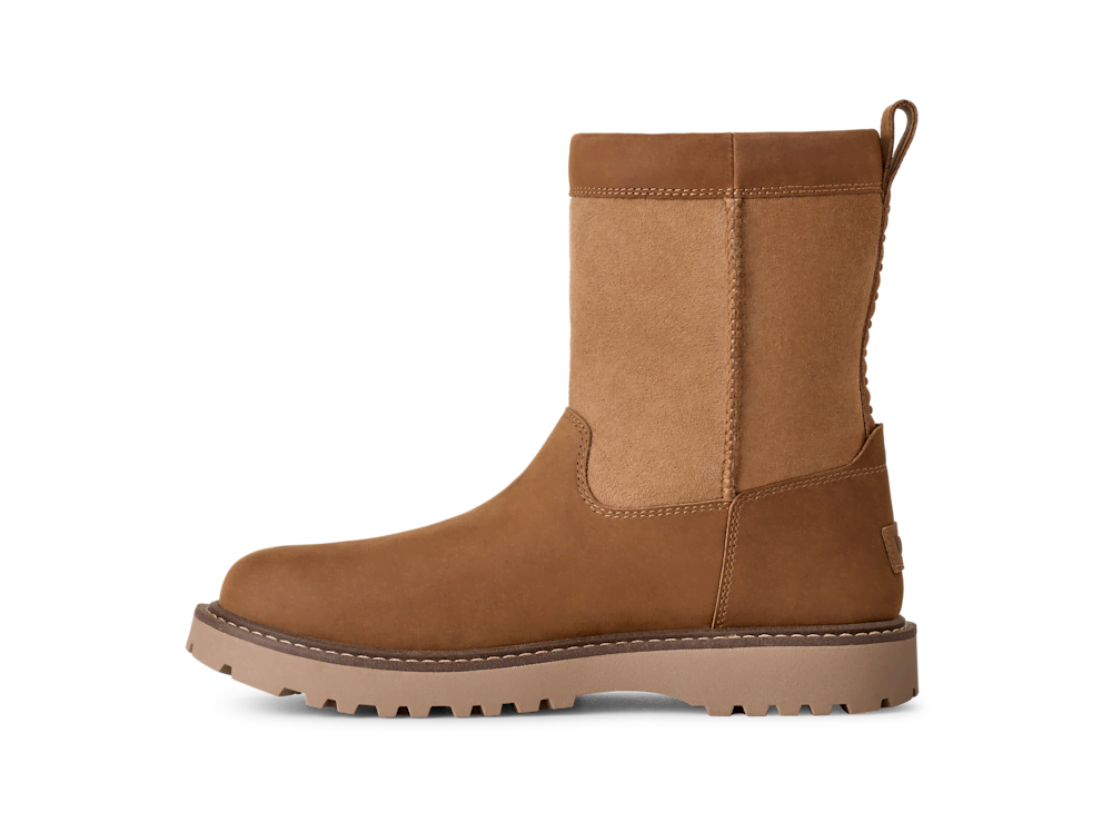 Men's Waterproof Nubuck Pull-On Boot - Cocoa