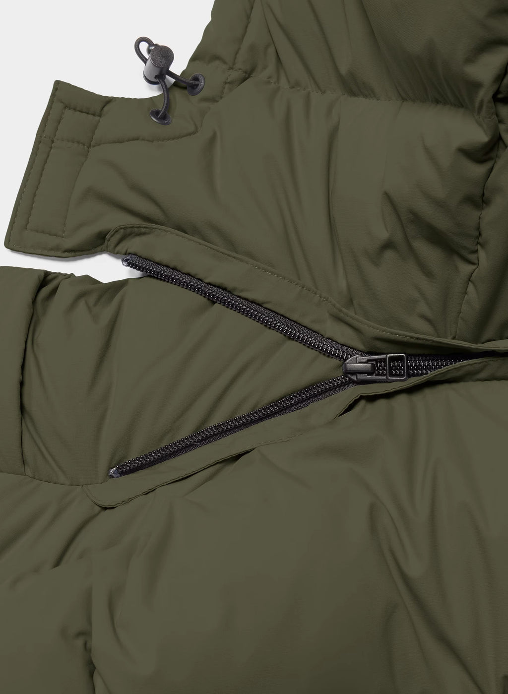 Short Down Puffer Jacket - Blue