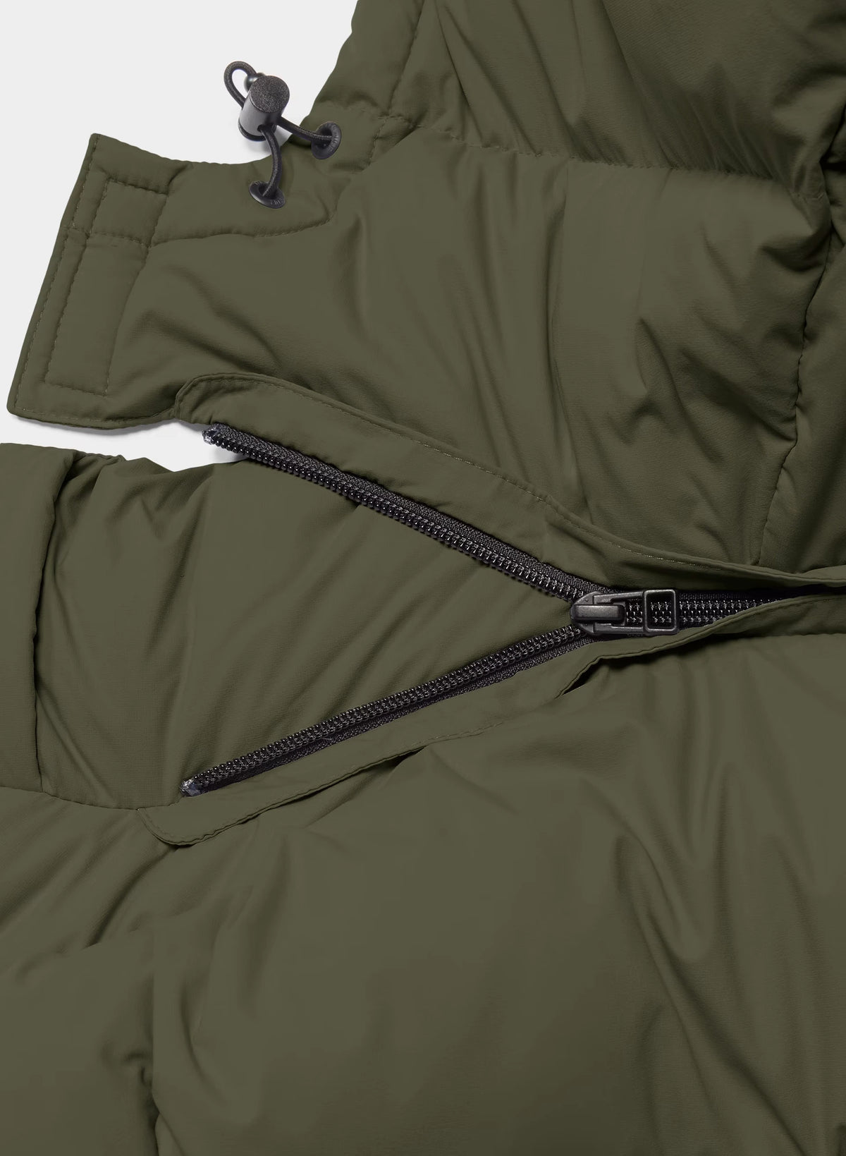 Short Down Puffer Jacket - Blue