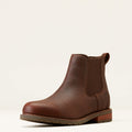 Waterproof Leather Chelsea Boot - Brown