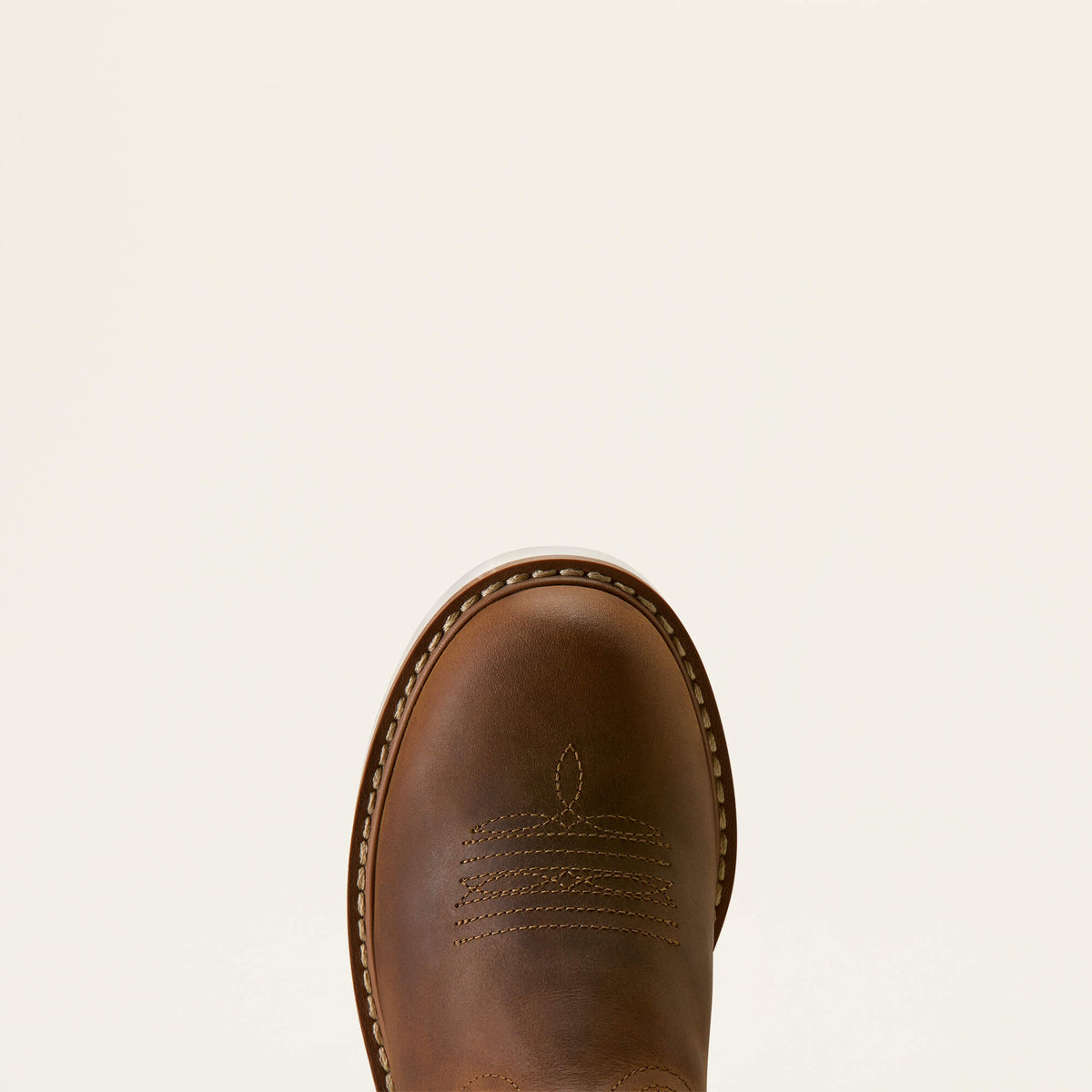 Kids' Round Toe Western Boots - Brown