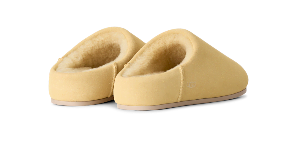 Women's Water-Resistant Suede Slip-On - Black