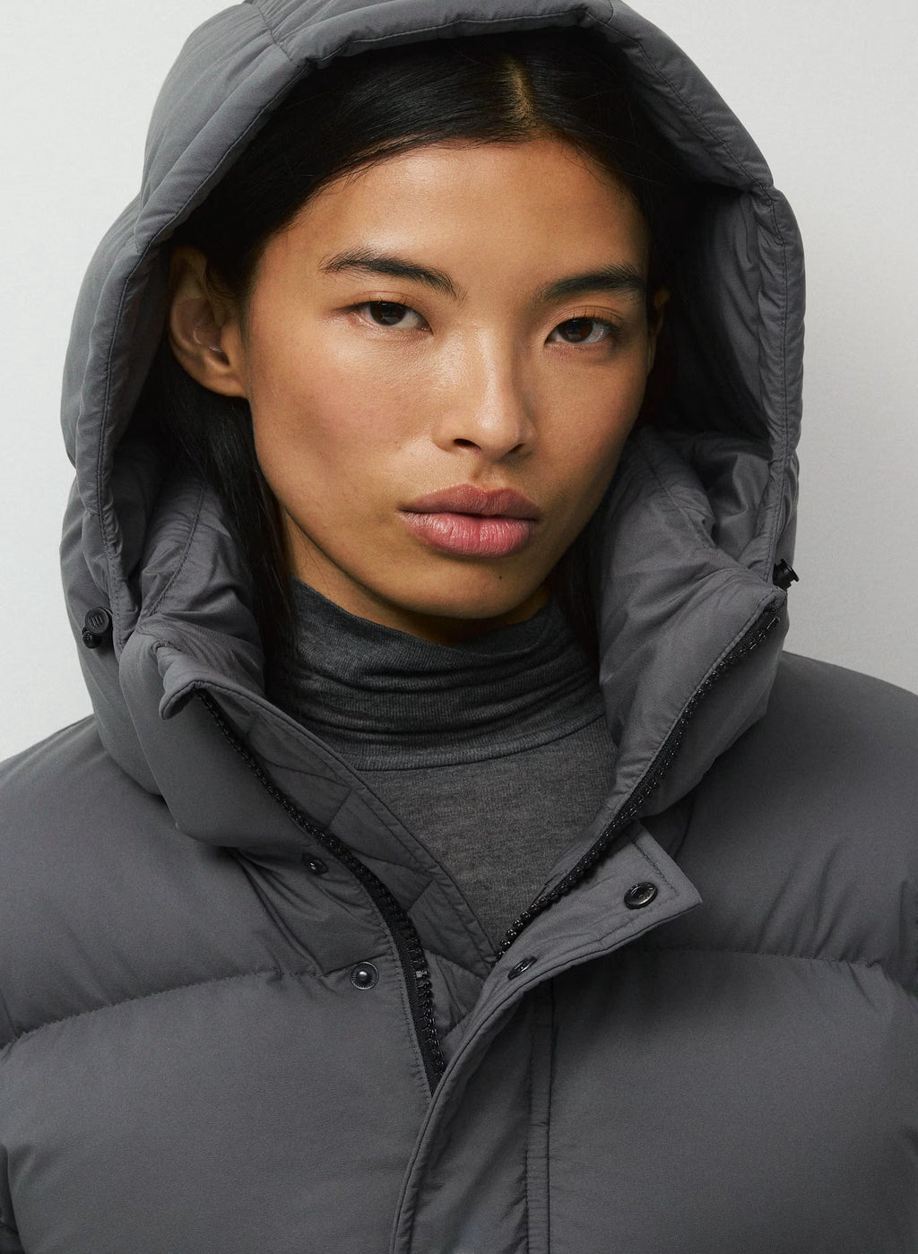 Short Down Puffer Jacket - Blue