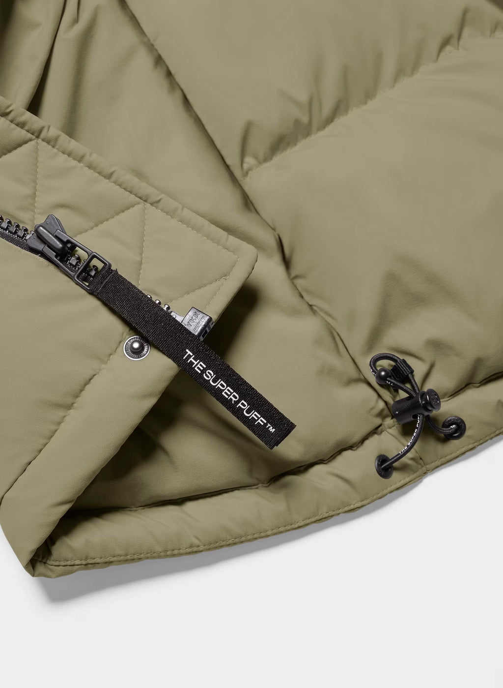 Short Down Puffer Jacket - Blue