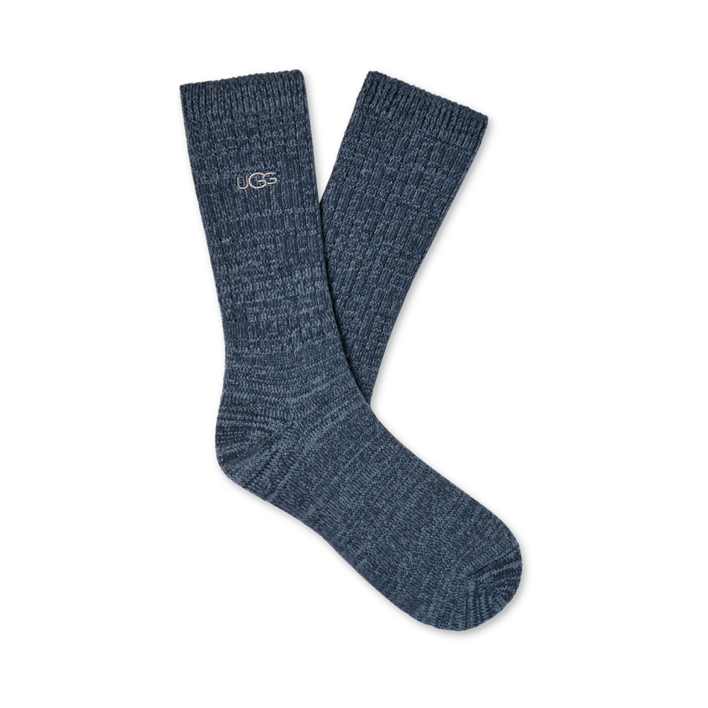 Men's Rib Knit Crew Socks - 3 Pack