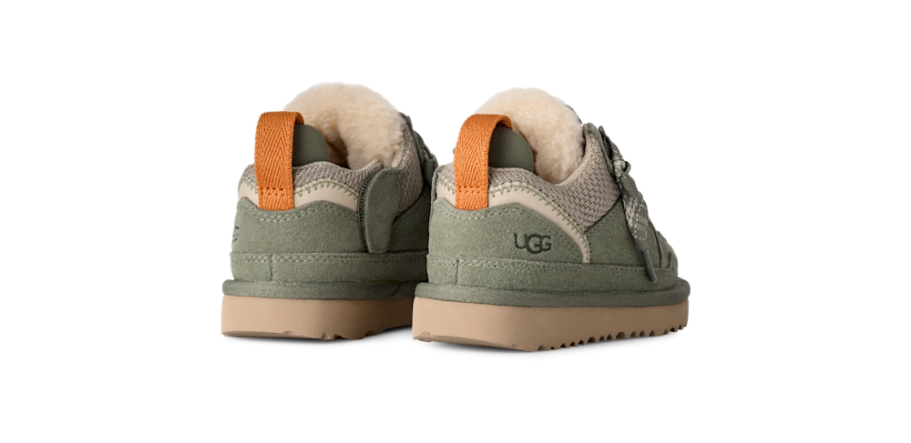 Toddler Suede and Mesh Sneaker - Brown