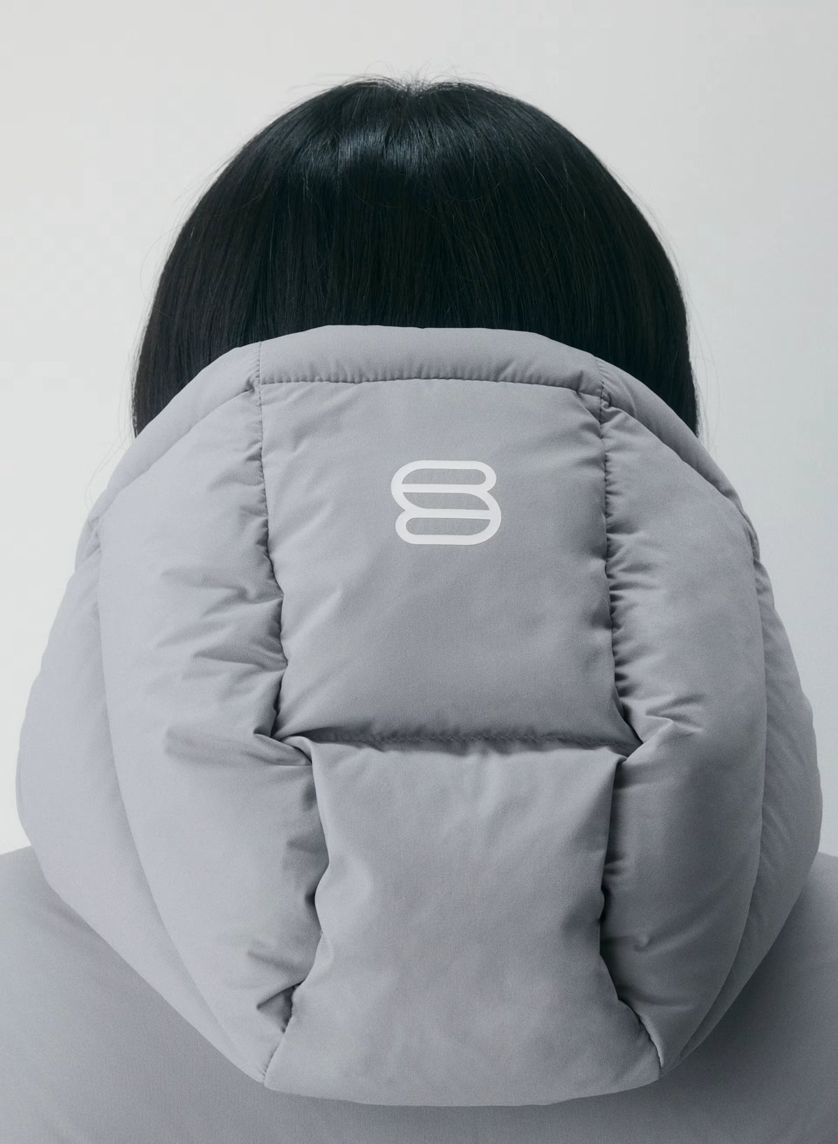 Long Down Puffer Jacket - Blue