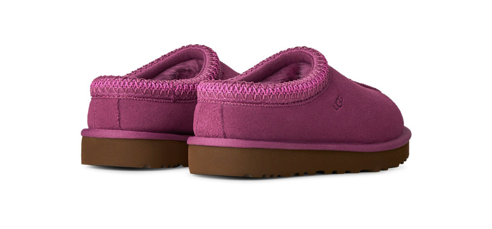 Women's Suede Sheepskin Slipper - Moonlight