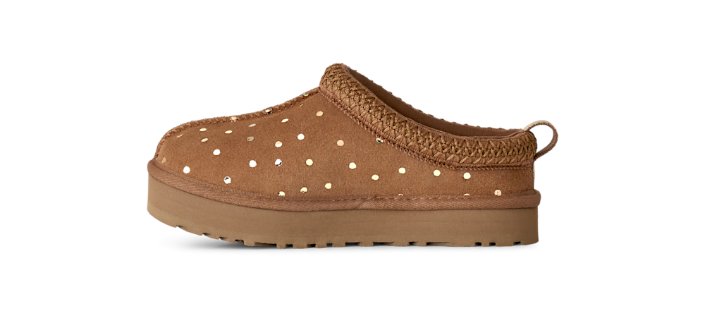 Kids' Platform Suede Slip-On - Chestnut