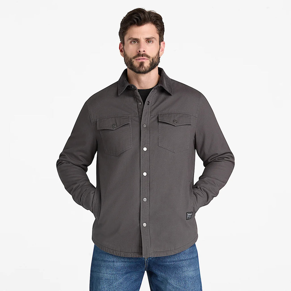 Men's Fleece-Lined Shirt Jacket